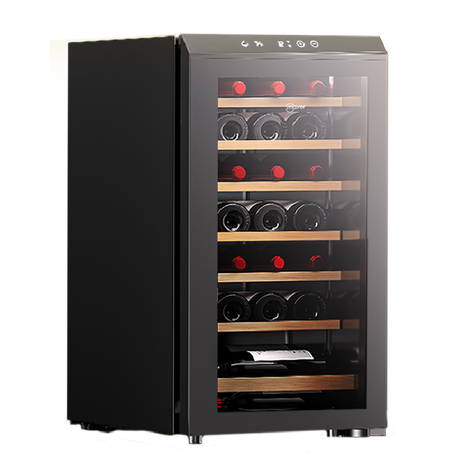 34 Bottles Wine Chiller Triple Glass with Anti-UV